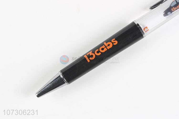 Unique design custom logo printed plastic ball-point pens student pens