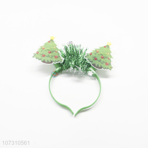 New Product Christmas Tree Design Glowing Hair Clasp For Decoration