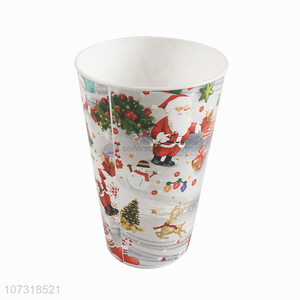 Popular products Christmas party mug plastic water cup