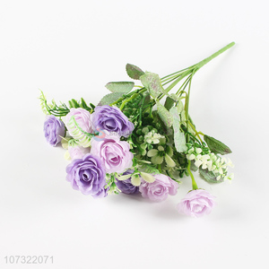 Good Sale Home Decor Beautiful <em>Artificial</em> Fake <em>Flower</em> Simulation Bouquet