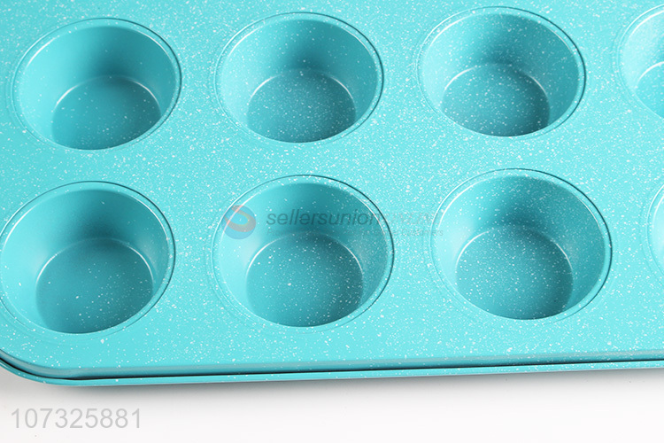 Best Price Food Grade Non-Stick Cupcake Pan Easy Clean Cake Mold