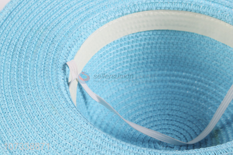 High Quality Summer Sun Protection Children Straw Hats Beach Hat