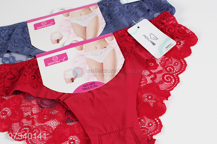 Wholesale Colorful Comfortable Sexy Briefs For Women
