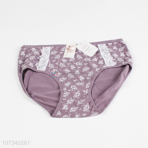 Custom Women Cotton Briefs Comfortable Mommy Pants