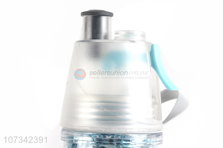 Unique Design 350ml Double Layer Spray Cup Portable Water Bottle