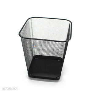 Popular products small square wire mesh waste paper basket desktop trash can