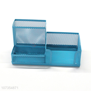 Factory price multi-use wire mesh pen holder pencil holer stationery