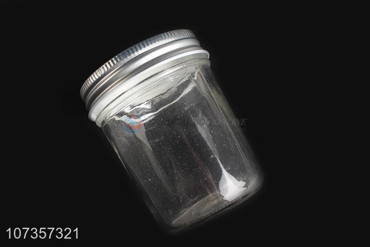 Good quality kitchen tools clear airtight glass jar glass canister