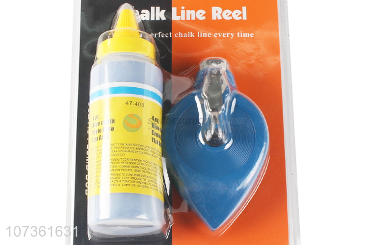 Top Quality Measuring Tool Chalk Line Reel Complete Set With Powder