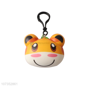 Most popular cheap price key chain with pu toys