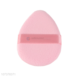 New design flat waterdrop shape latex makeup sponge cosmetic powder puff