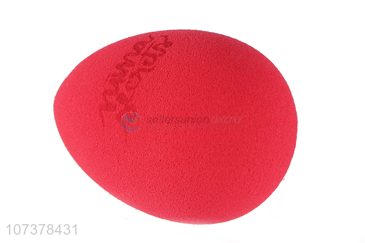 OEM 3D bevel waterdrop shape non-latex makeup sponge cosmetic powder puff