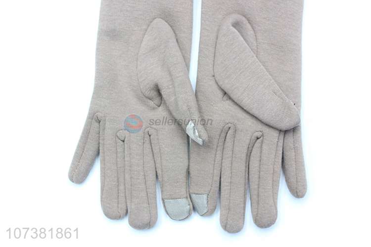 Cheap Price Keep Warm Mirco Velvet Gloves Women Lady Fashion Gloves