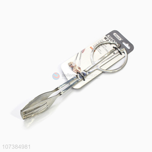 China supplier anti-scald stainless steel kitchen tongs serving tong