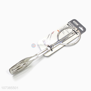 Most popular stainless steel food tong cake tongs grill tongs