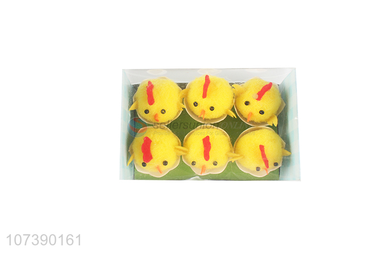 Best Selling Easter Decoration Yellow Chenille Easter Chicks