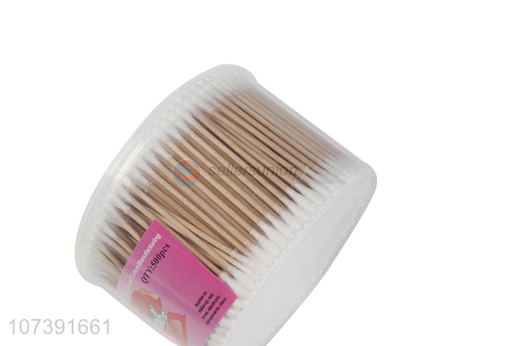 Factory Sell Cotton Bud Swab With Double Heads For Daily Use
