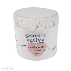 High Quality 200Pcs Double Heads Disposable Cotton Bud Swabs