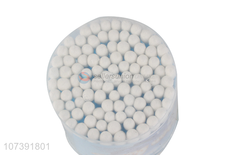 Factory Wholesale 100 Count Plastic Stick Disposable Cotton Swabs