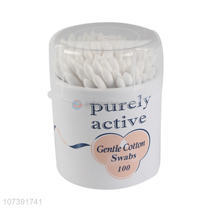 Wholesale Price 100 Pieces Disposable Two-Head Cotton Swabs