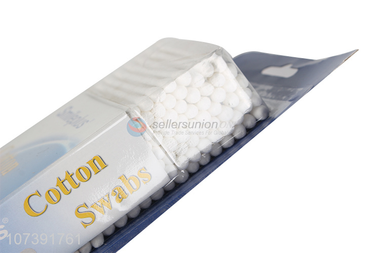 Factory Sell 300 Count Double Tipped Disposable Cotton Swabs