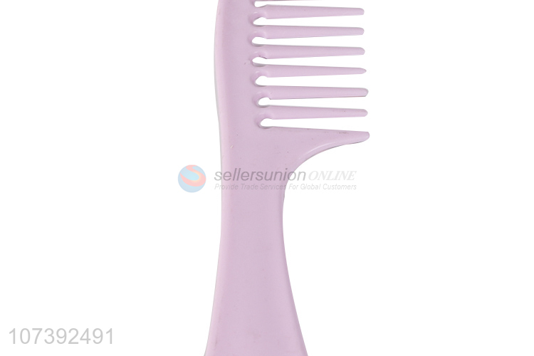 Wholesale Custom Profesional Plastic Wide Tooth Hair Comb For Women