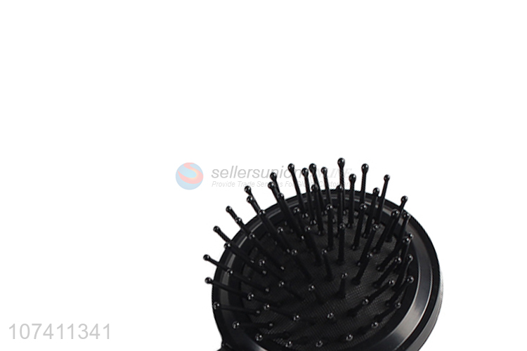 Bottom price round air cushion comb hair brush with mirror