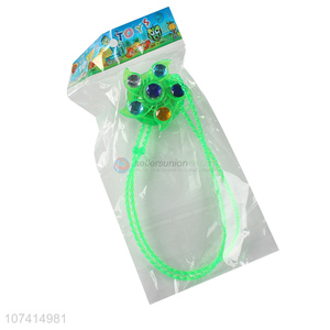 Wholesale Price Led Flashing Plastic Gyro Necklace Kids Toy