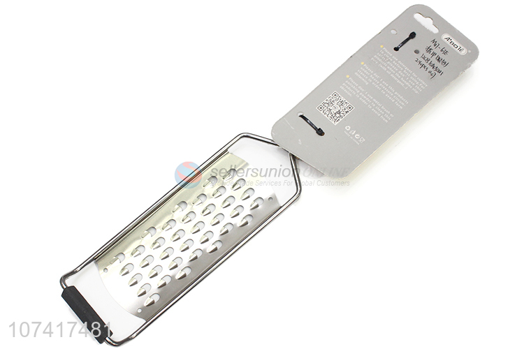 Good Quality Wooden Handle Stainless Steel Vegetable Grater