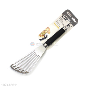 Custom Steak Cheese Fish Frying Slotted Turner Spatula