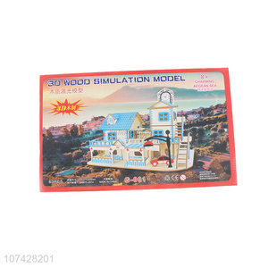 Hot Selling 3D Wooden Puzzle Simulation Model Toy