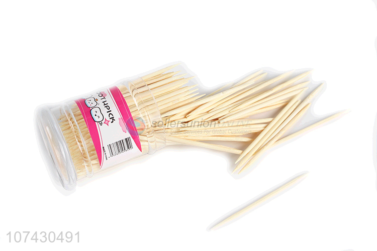 Promotional Gift 330Pcs Eco-Friendly Disposable Bamboo Toothpicks