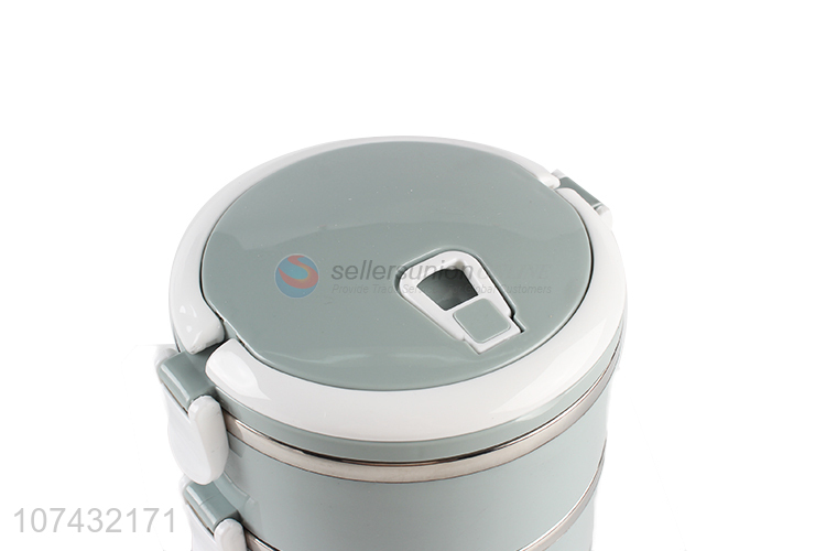 High Quality Three Layer Stainless Steel Lunch Box Airtight Lunch Box