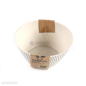 Good Sale Bamboo Fibre Tableware Fashion Salad Bowl