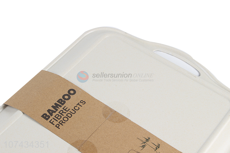 Best Quality Bamboo Fiber Serving Tray With Handle