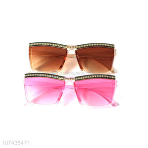 Suitable price custom logo women sun glasses uv 400 sunglasses