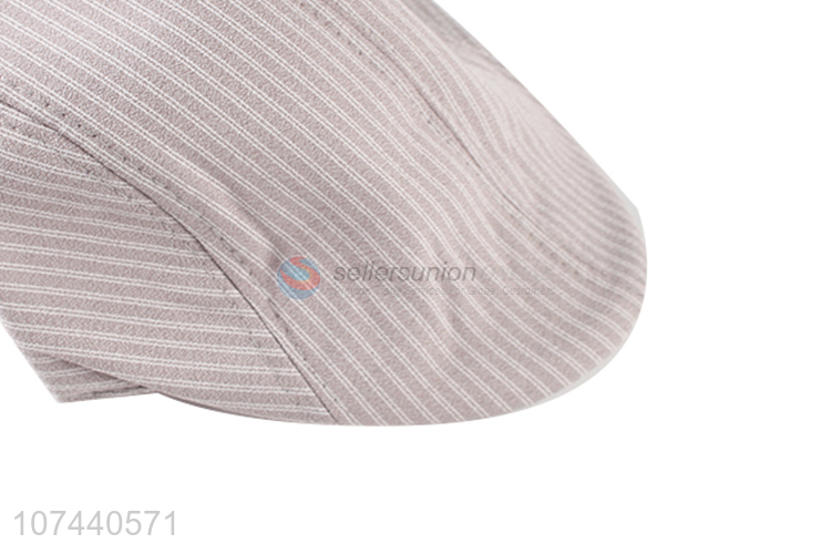 Wholesale quick-drying polyester newsboy cap unisex peaked cap