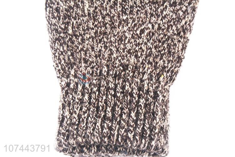 Delicate Design Soft Knitted Gloves Touch-Screen Gloves