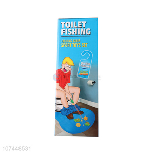 Hot Selling Plastic Toilet Fishing Toy Set