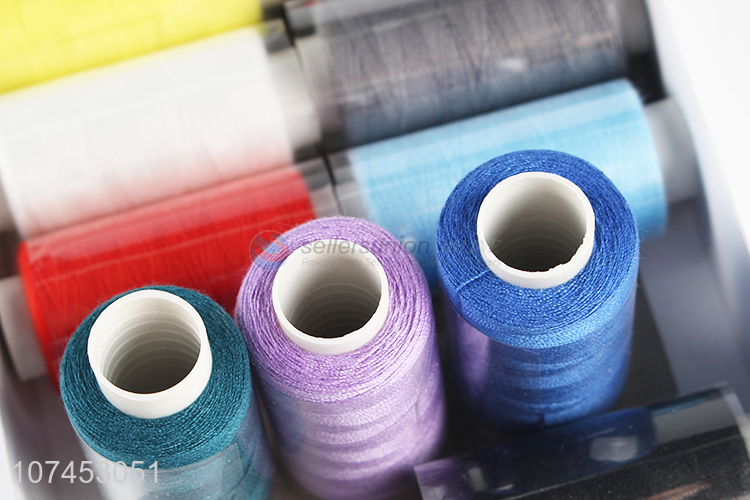 Wholesal 100 % Polyester Machine Sewing Thread Set