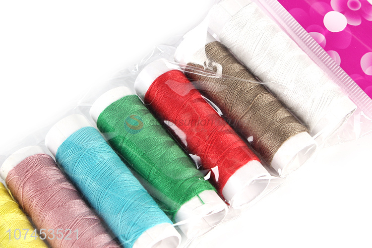 High Quality 10 Pieces Mixed Color Sewing Thread Set