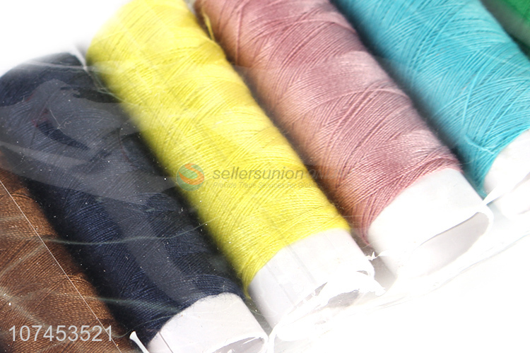 High Quality 10 Pieces Mixed Color Sewing Thread Set
