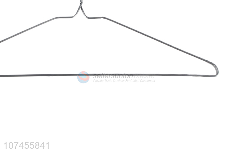 Factory direct sale pvc coated clothes hanger metal wire shirt hanger