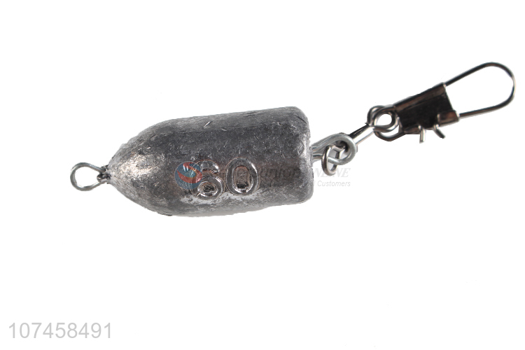 Best selling fishing tackle lead weight lead sinker 60g