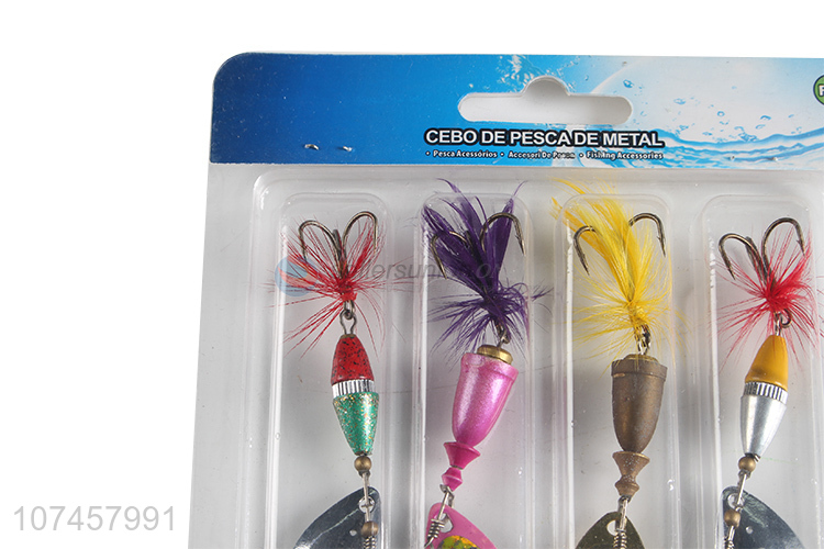 Good price fishing tackle saltwater bait fishing lures with feather