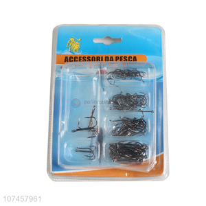 New style fishing gear steel fish hook set bait hook set