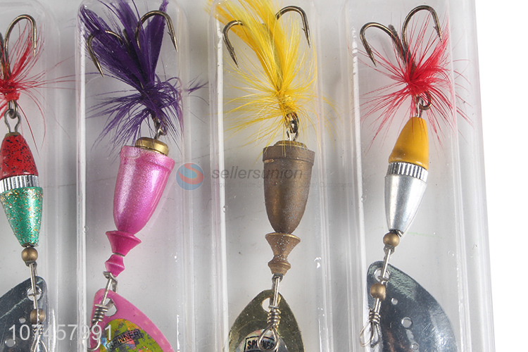 Good price fishing tackle saltwater bait fishing lures with feather