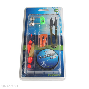 Superior quality fishing tackle fishing scissor fishing float fishing line set