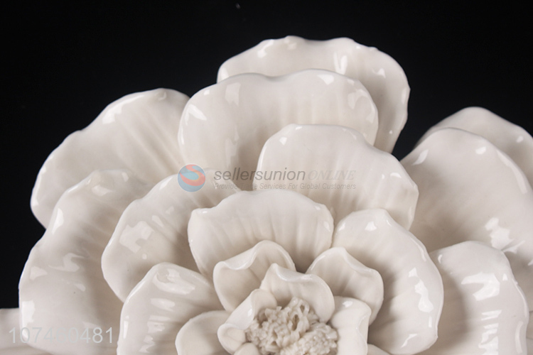 Top Quality Simulation Flower Ceramic Crafts Home Decoration