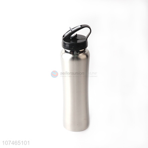 New arrival stainless steel space cup running bottle with straw